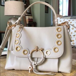 See by Chloé Joan Small Leather Grommet Bag